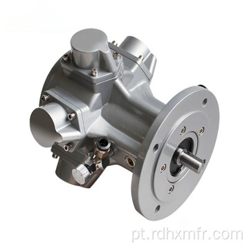 Motor pneumático de pistão de flange redonda HM5-IEC de 1/2HP